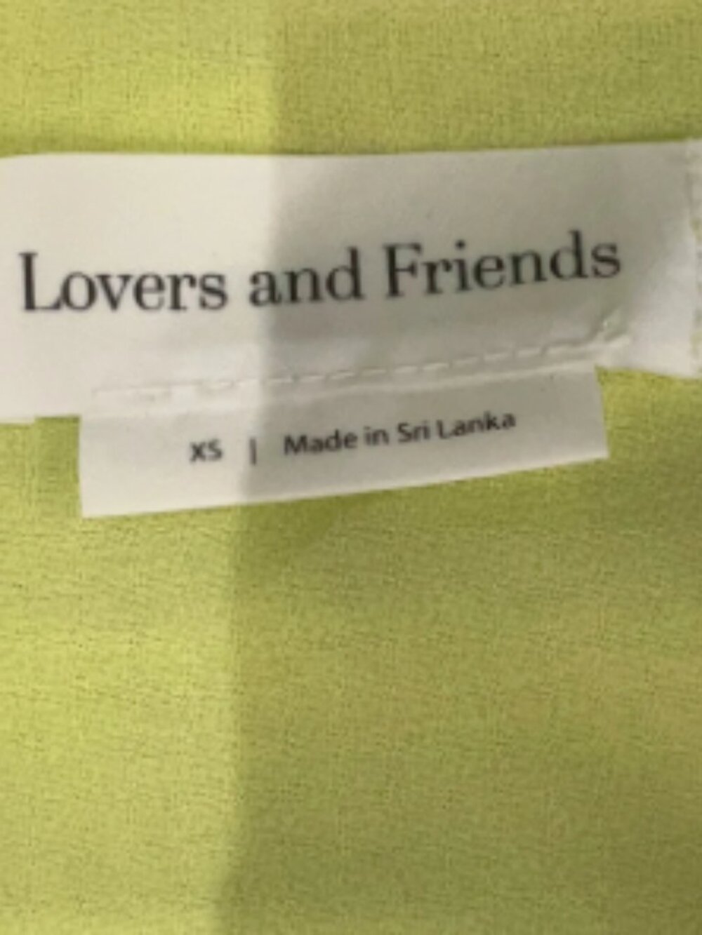 Lovers and Friends Ruffle Tank XS - Picture 3 of 3